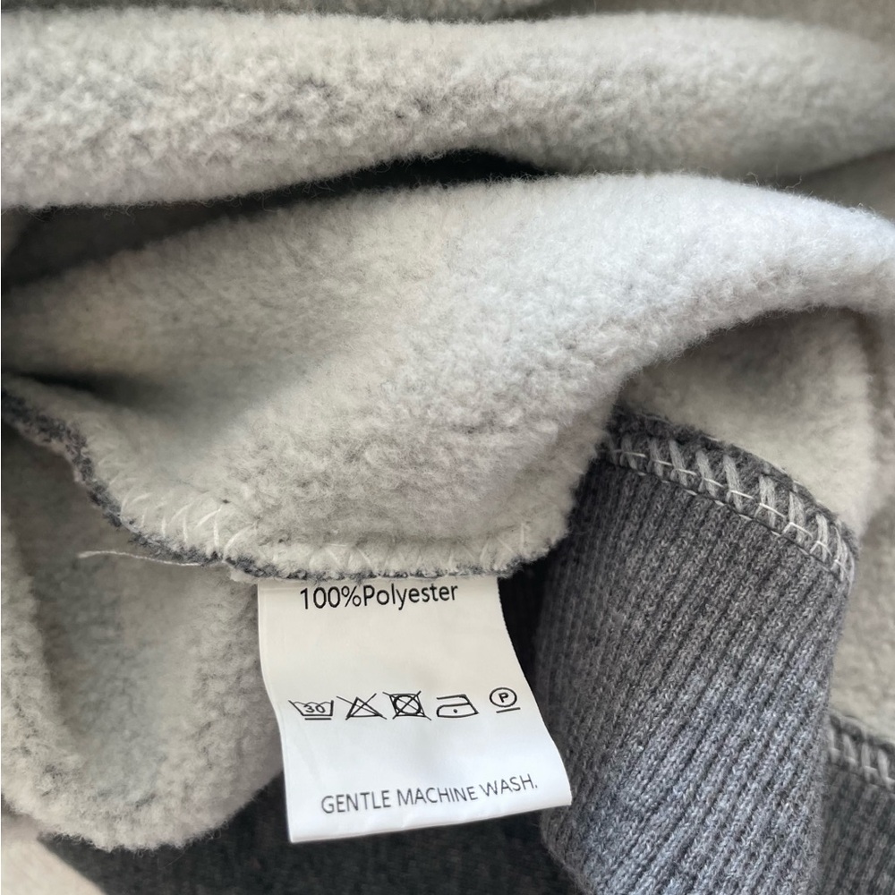 Zara Zero in On Graphic Girls Crewneck Sweatshirt Neon/Gray 80sVibe - Picture 14 of 14